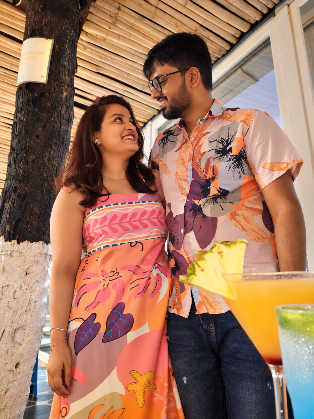 Divya and Tushar together